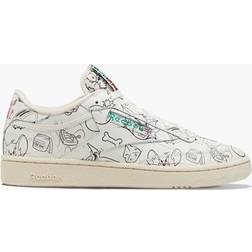 Reebok Tom and Jerry Club C 85 - Chalk/Paper White/Excellent Red