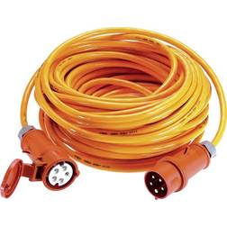 as - Schwabe Verlengkabel H07BQ-F 5x1.5 Oranje 25m