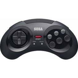 Retro-Bit Sega Mega Drive 8-B Wireless Controller- Black