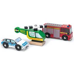 Le Toy Van Emergency Vehicle Set