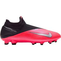 Nike Phantom Vision 2 Elite Dynamic Fit FG M - Laser Crimson/Black/Metallic Silver