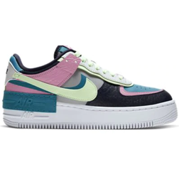 Nike Air Force 1 Low Shadow Barely Volt Oracle Aqua Women's