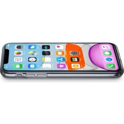 Cellularline Funda CLEARDUOIPHXR2T, Para Apple iPhone 11, Rígida, Transparente