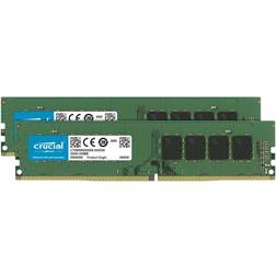 Crucial DDR4 2666 MHz 64 Go 2 x 32 Go CL19