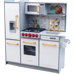 Kidkraft Uptown Elite White Play Kitchen with EZ Kraft Assembly