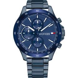 Tommy Hilfiger Hilfiger-Montre Multi-Cadrans pour Homme à movement en Acier inoxydable 1791720 Bleu