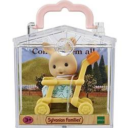 Sylvanian Families Baby Carry Case Rabbit on Pushchair