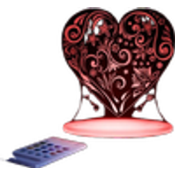 Aloka Heart Night Light