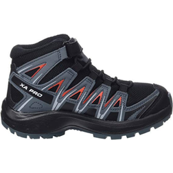 Salomon XA Pro 3D Mid CSWP K - Black/Stormy Weather/Cherry Tomato