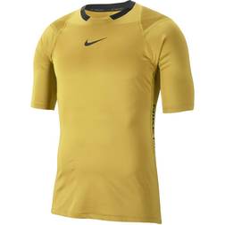 Nike Pro AeroAdapt Short-Sleeve Top Men - Pollen Rise