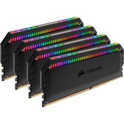 Corsair 64GB (4 x 16GB) Dominator Platinum RGB, DDR4 3600MHz, CL18, 1.35V, musta