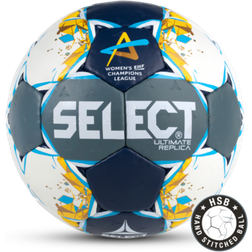 Select handbal Ultimate Replica CL Women 2019 2020 wit grijs blauw geel