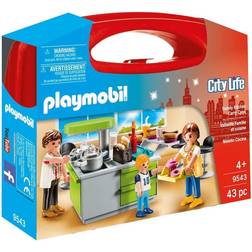 Playmobil City Life Family Kitchen Carry Case 9543