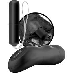 Pipedream Pipe Dreams Fetish Fantasy Series Limited Edition Remote Control Vibrating Panties Regular Size black