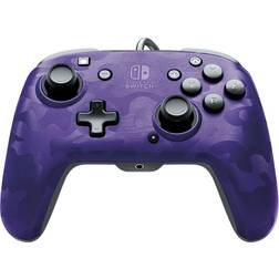 PDP Faceoff Deluxe Audio Wired Purple Camo Controller Nintendo Switch (500-134-NA-CM05)