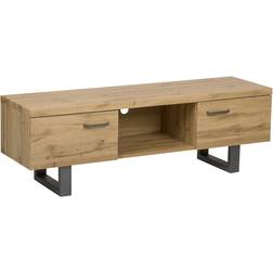 Beliani Timber Fernsehschrank 140x47cm