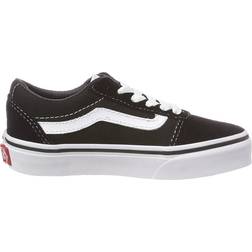 Vans Yt Ward Suede Canvas - Black/White