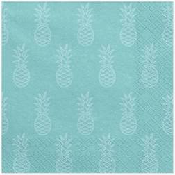 PartyDeco Napkins Aloha Blue 20-pack