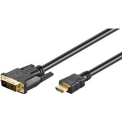 Goobay Gold HDMI - DVI-D Single Link 10m