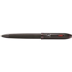 Cross Scuderia Ferrari Brushed Black Chemically Etched Honeycomb Pattern Ballpoint Pen