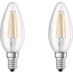 Osram LED kynttilälamppu RETROFIT CLASSIC B E14 4W/827 2-pak