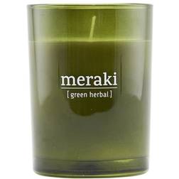 Meraki Green Herbal Large Bougie Parfumée