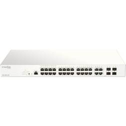 D-Link DBS-2000-28P 24 Ports + 4 x SFP Gigabit Combiné