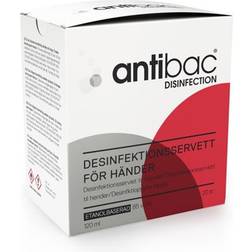 Antibac Desinfektionsservett för Händer 20-pack