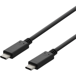 Deltaco 3A USB C - USB C 2.0 M-M 2m