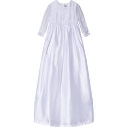 Jocko Satin Dopklänning - Vit (381642)