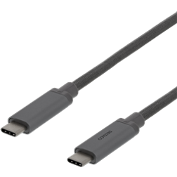 Deltaco 3A USB C-USB C 3.1 (Gen.2) 0.5m