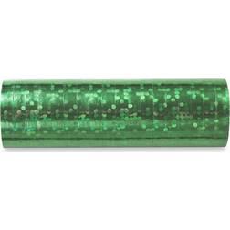 PartyDeco Streamer Holographic Green 18-pcs