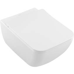 Villeroy & Boch Venticello Combi-Pack 4611RL, DirectFlush (spülrandlos) wandhängend