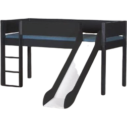 Manis-h Mid-Height Bed With Slide Loke 90x200cm