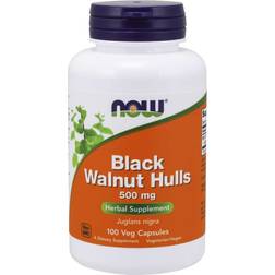 Now Foods Black Walnut Hulls 100 stk