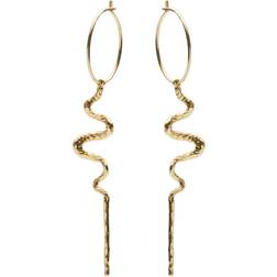 Maanesten Mia Creol Earrings - Gold