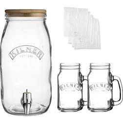 Kilner Kombucha Drinks Beverage Dispenser 3pcs 3L