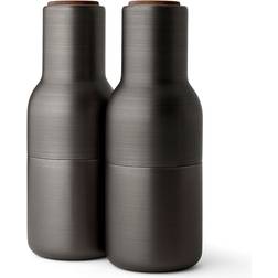Menu Bronzed Brass Bottle Saltkværn, Peberkværn 2stk 20.5cm