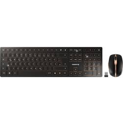 Cherry Ensemble Sans Fils Compact QWERTY Noir