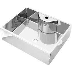 vidaXL Lavabo Avec Trou Pour Robinet 48x37x13,5 cm