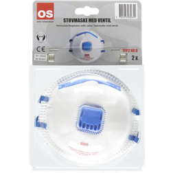 Otto Schachner Dust Mask with Valve FFP2 2-pack