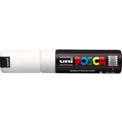 Uni Posca PC-7M Broad Bullet White