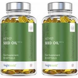 WeightWorld Hemp Seed Oil Softgels 180 pcs