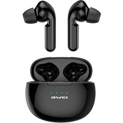 AWEI sluchawki bluetooth 5.0 t15 tws + stacja dokujaca noir