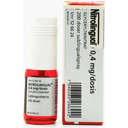 Nitrolingual 0.4mg 200 doser Mundspray