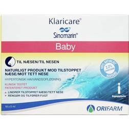 Klaricare 5ml 18 stk Næsedråber