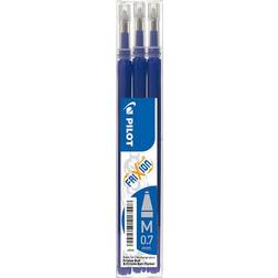 Pilot Frixion Ball Clicker Blue M 0.7mm Refill 3-pack