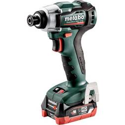 Metabo Slagskruvdragare PowerMaxx SSD 12 BL med 2st 4,0Ah LiHD-batterier och laddare ASC 55
