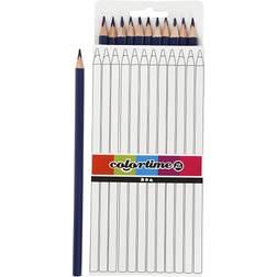 Colortime Basic Color Pencil Dark Blue 3mm 12 Pack