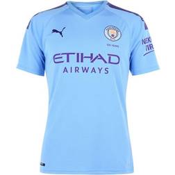 Puma MCFC HOME Shirt Blue/White, Male, Ropa, Camiseta de manga corta, Fútbol, Azul